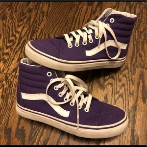 Unisex Canvas Purple SK8-Hi Vans